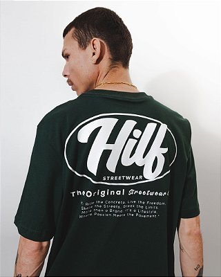 Camiseta Hilf Name (verde)