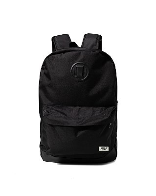 Mochila Preta Básica (borracha off white)