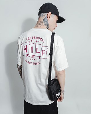 Camiseta Hilf Brand Design (off white)