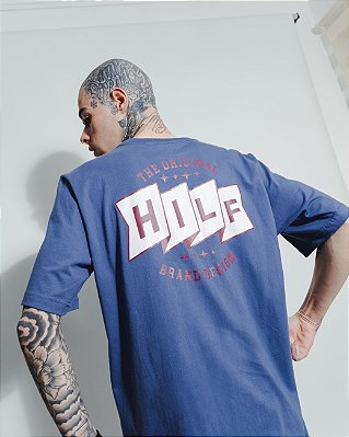 Camiseta Hilf Brand Design (azul)
