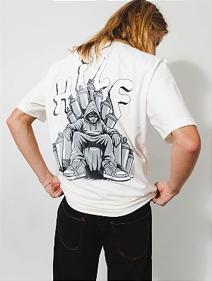 Camiseta Hilf Game of Gangstar (OFF WHITE)