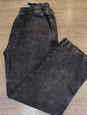 Calça Balão Marmorizada Juvenil