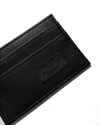 Porta Cartão Hilf (Borracha Preta)