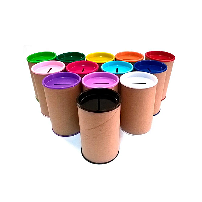 Cofre tampa colorida - Personalizado