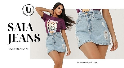 Saia Jeans Slim