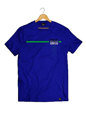 Camiseta Tradicional Algodão Dayos Lines Green Ref t08