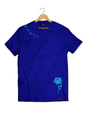 Camiseta Tradicional Designer Flower Ref t26