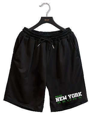 Bermuda Dryfit Preta Dayos New York Ref b412