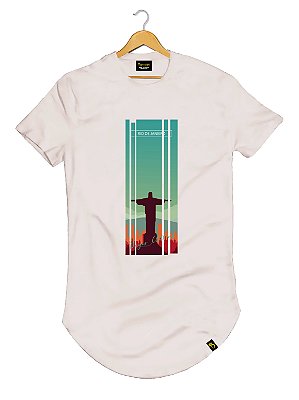 Camiseta Longline Algodão Dayos Rio Ref l59