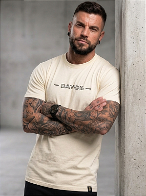 Camiseta Tradicional Algodão Dayos Linhas Ref T02