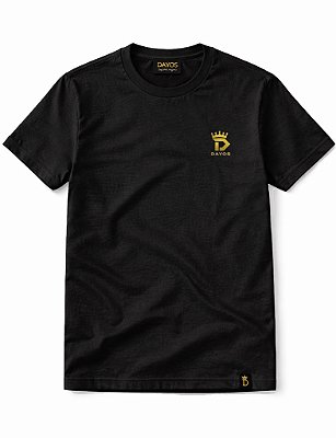 Camiseta Tradicional Algodão Dayos Gold Crown Ref T11