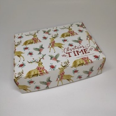 10un. Caixa 12 doces Basculante - Christmas Time