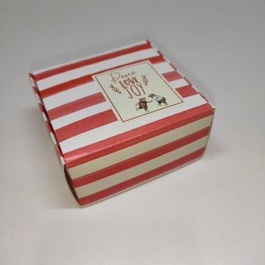 10un. Caixa 04 doces Basculante - Christmas Ted
