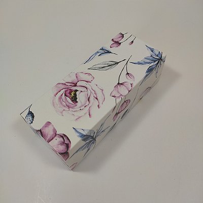 10un. Caixa 03 doces Gaveta - Flower Purple