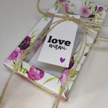 10un. Caixa 01 Barra Chocolate 150g Acetato - Love Mami
