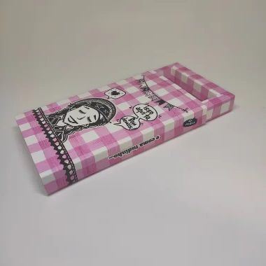 10un. Caixa 01 Barra Chocolate 100g - Cactos Rosa
