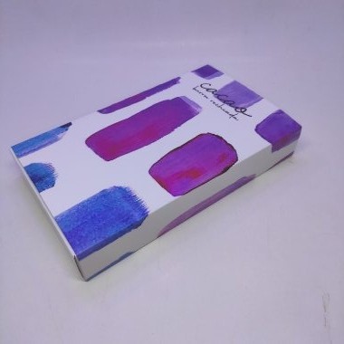 10un. Caixa 01 Barra Chocolate 300g - Purple