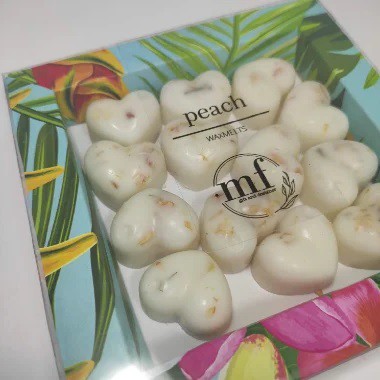 Pastilhas de Cera Aromática - PEACH BOX P