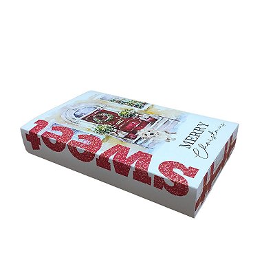 10un. Caixa 01 Barra Chocolate 300g - Sweet Christmas