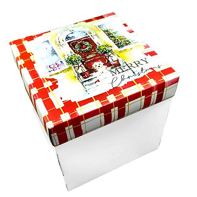 10un. Caixa Panetone MD box - Sweet Christmas