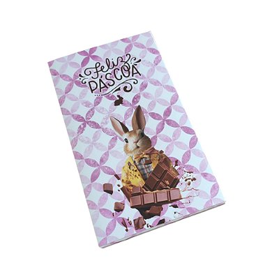 10un. Caixa 01 Barra Chocolate 100g - Rabbit Top