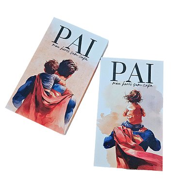 10un. Caixa 01 Barra Chocolate 100g - Super Dad