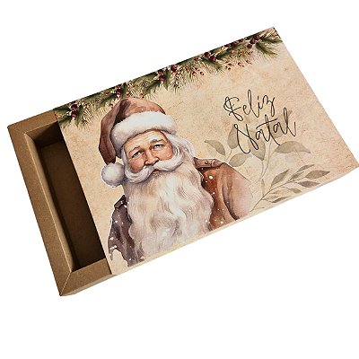 10un. Caixa Borda 24 doces Gaveta - Claus