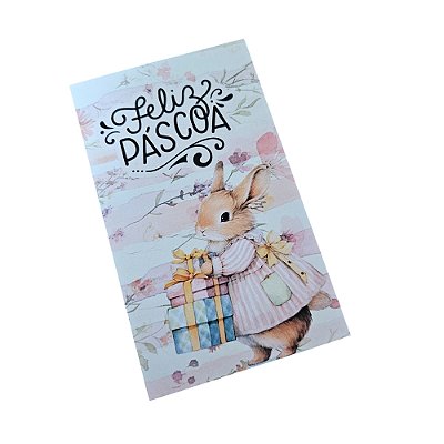 10un. Caixa 01 Barra Chocolate 300g - Rose Easter