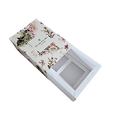 Caixa Borda para 2 Velas 6x5  - Mom