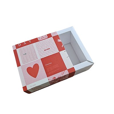 10un. Caixa Borda 04 doces Gaveta - My Valentines