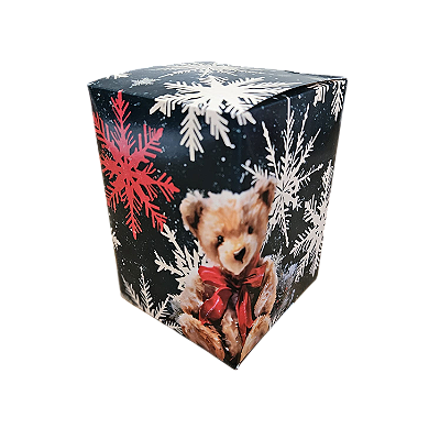 10un. para vela whisky - Estrela de Natal