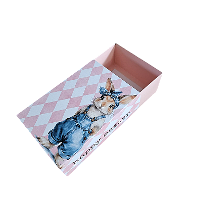 10un. Caixa 10 Macarons Gaveta - Coelha Ana