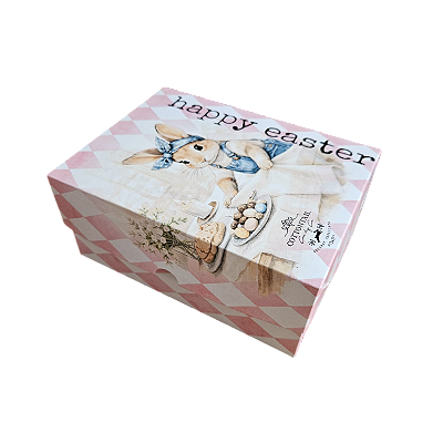 10un. Caixa 01 Ovo de Colher 250g ou 150g Fechada - Coelha Ana