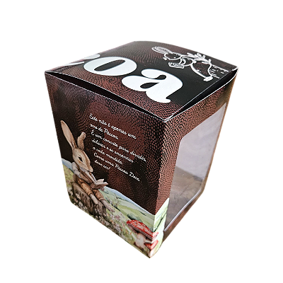 10un. Caixa 01 Ovo Inteiro em Pé 250g ou 350g - Páscoa Encantada