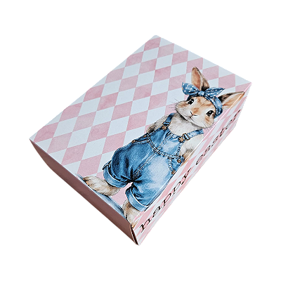 Caixa 1 ovo de 150 ou 250g Borda - Coelha Ana