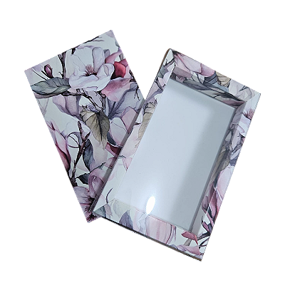 10un. Caixa 01 Barra Chocolate 100g - Flores de Primavera