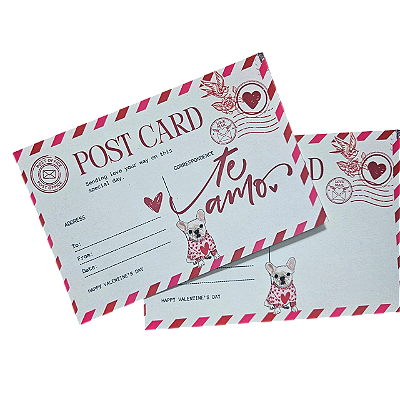 10un. Cartão de Natal - Love Pet