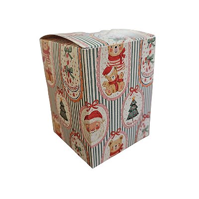 10un. Caixa vela Whisky -Funny Christmas
