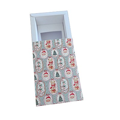 Caixa Borda para 1 Velas Whisky 7x9 - Funny Christmas