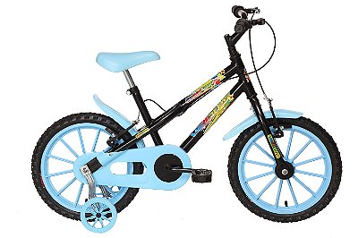 Bicicleta Vellares Super Boy Aro 16 Preto Fosco