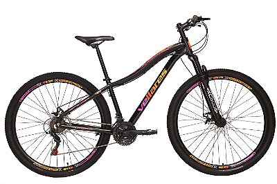 Bicicleta Vellares Bless Quadro 15,5 Aluminio Aro 29 com Freio à Disco Câmbio Traseiro Shimano 21 Marchas
