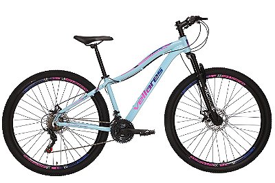 Bicicleta Vellares Bless Quadro 15,5 Aluminio Aro 29 Freio à Disco Câmbio Traseiro Shimano 21 Marchas