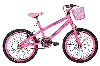 Bicicleta Vellares Splash Girl Aro20 Rosa Neon