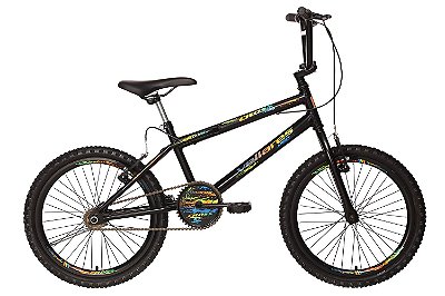 Bicicleta Vellares Cross Aro 20 Preto Fosco