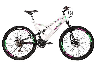 Bicicleta Vellares Doble Shock Aro 26 Dupla Suspensão 21 MArchas