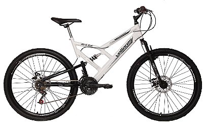 Bicicleta Vellares Doble Shock Aro 26 Dupla Suspensão 21 Marchas