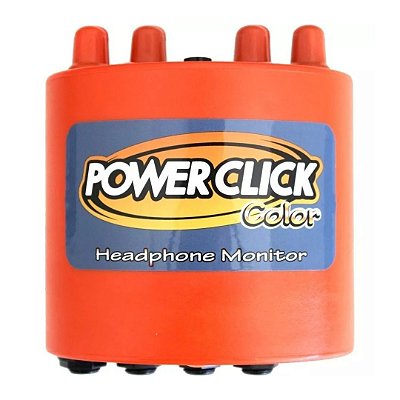 Amplificador De Fone Ouvido Power Click Db 05 Color Laranja