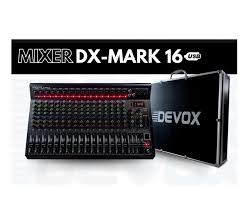 mesa de som devox dx mark 16mesa de som devox dx mark 16 A mesa de som Devox DX Mark 16 é um mixer analógico de 16 canais projetado para uso profissional em produções musicais, shows ao vivo, eventos e estúdios. O equipamento oferece uma combinação de rec