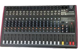 mesa de som gold 16 canais ms1612