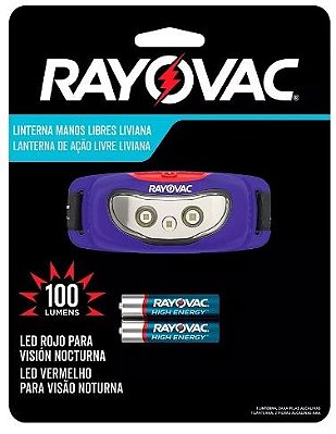 Lanterna Rayovac Recarregável Super Led Bivolt - GT6 Distribuidora